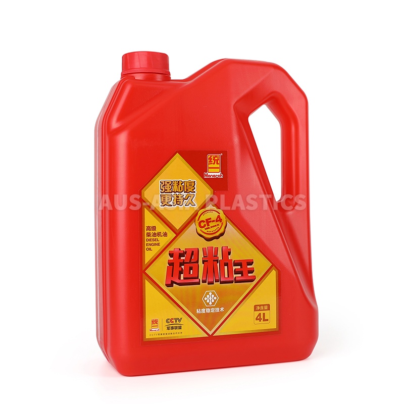 4L統（tǒng）一潤滑油柴油機油桶（紅色）